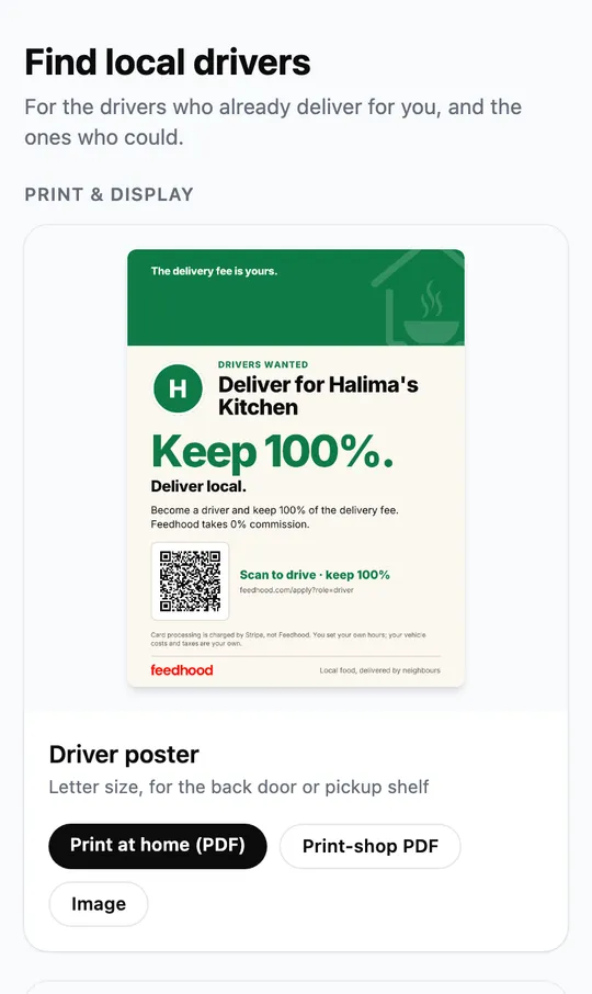 Advertise your store, on a phone