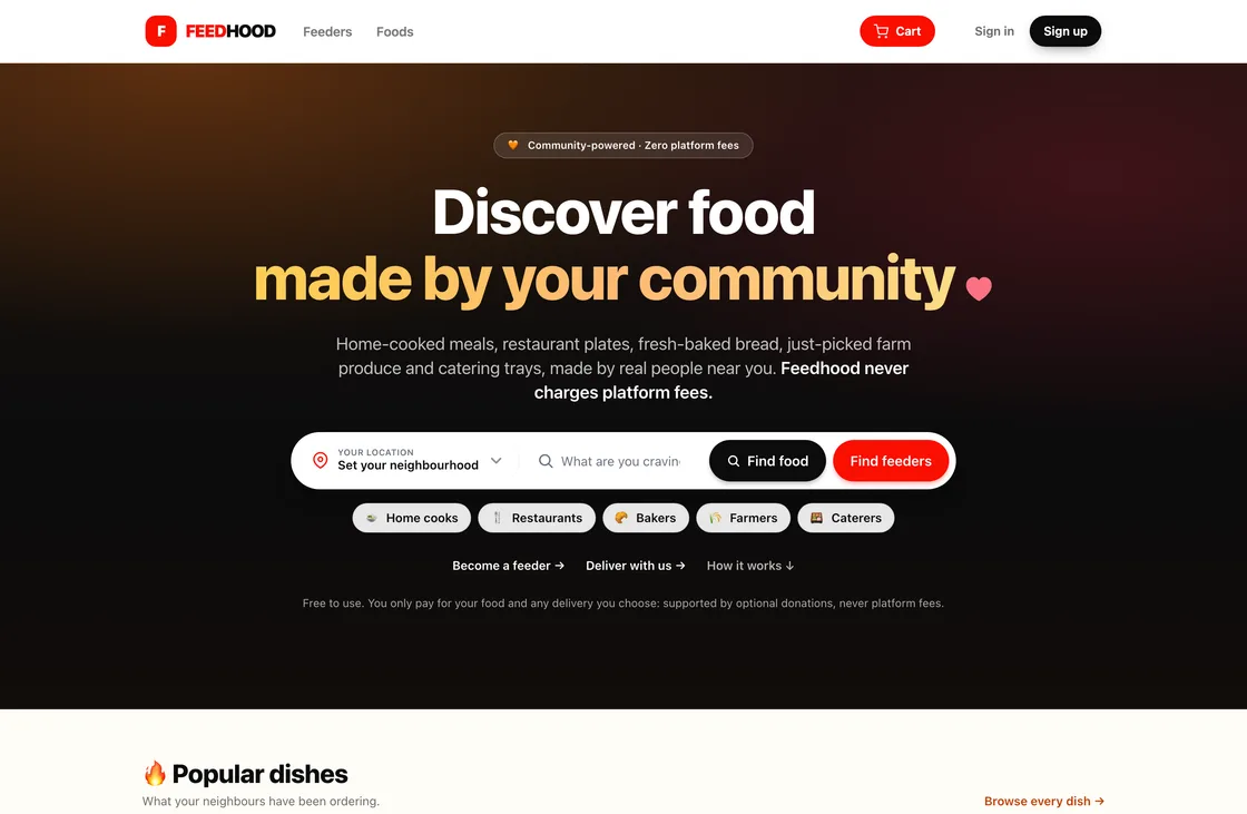 How Feedhood works, on feedhood.com