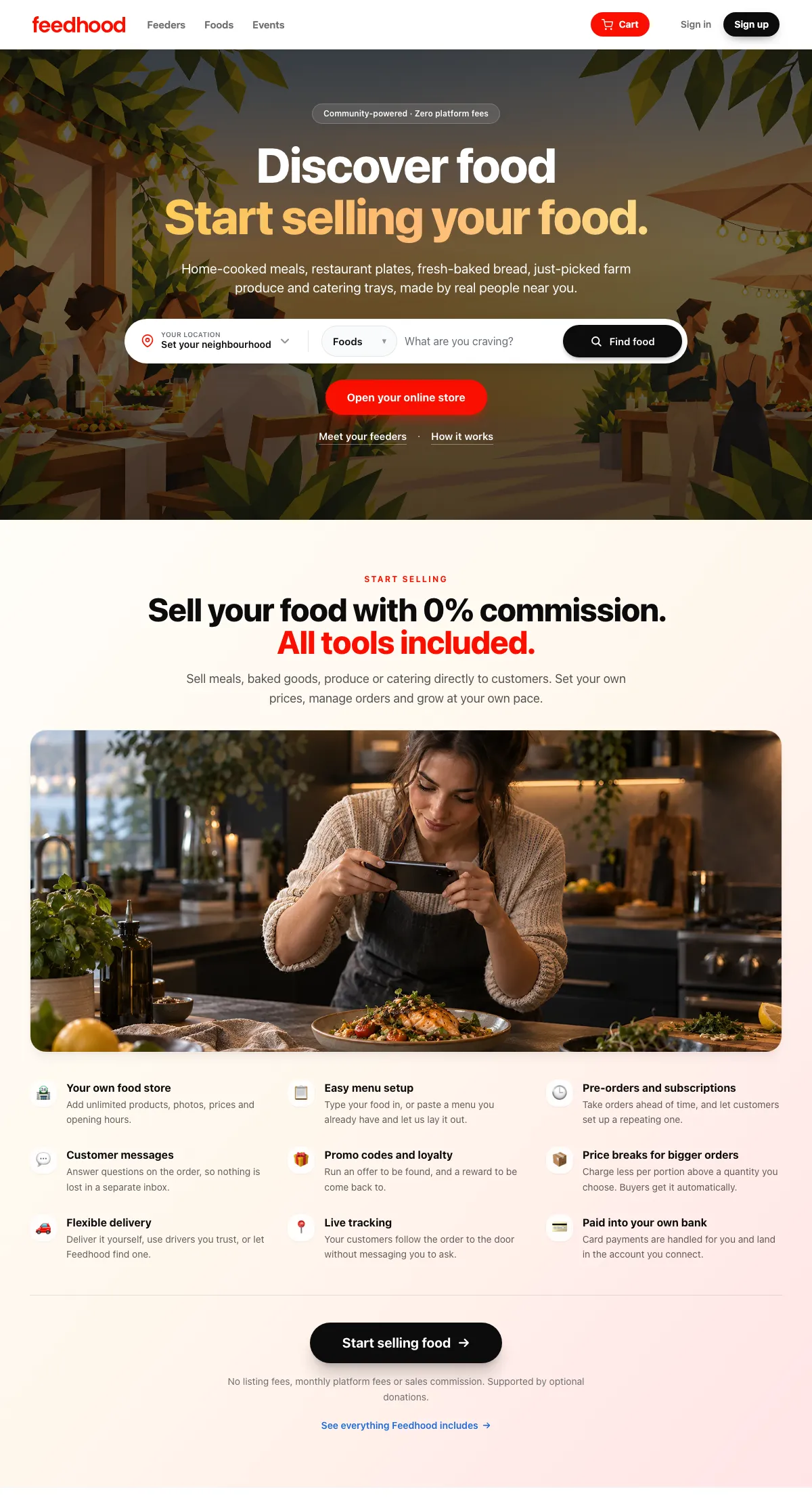How Feedhood works, on feedhood.com